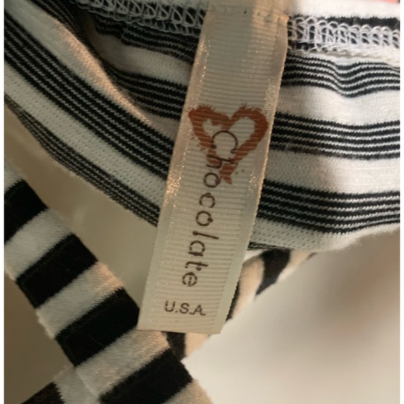 Beetleguese Striped Tim Burtony Zip Up Crop Tank - Picture 5 of 5